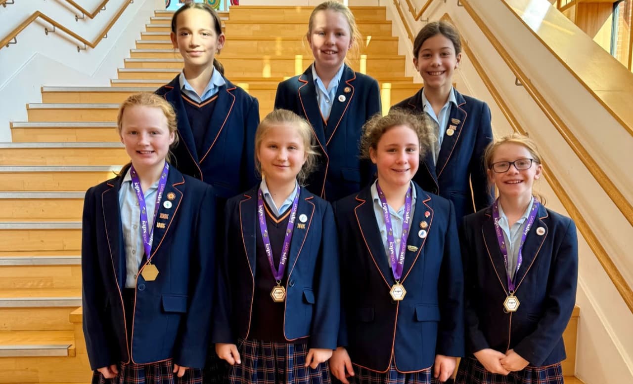 St Swithun’s Prep win regional netball title
